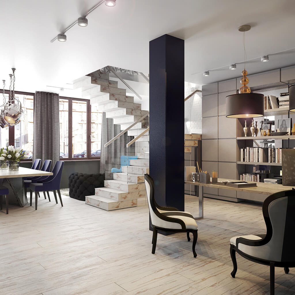 Офис интерьерной студии «Выбор-дизайн»