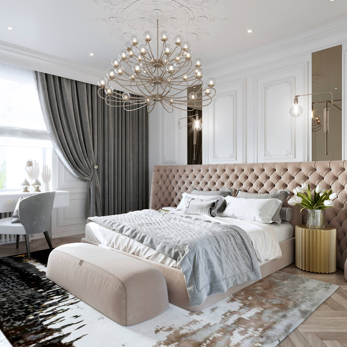 Апартаменты в неоклассике