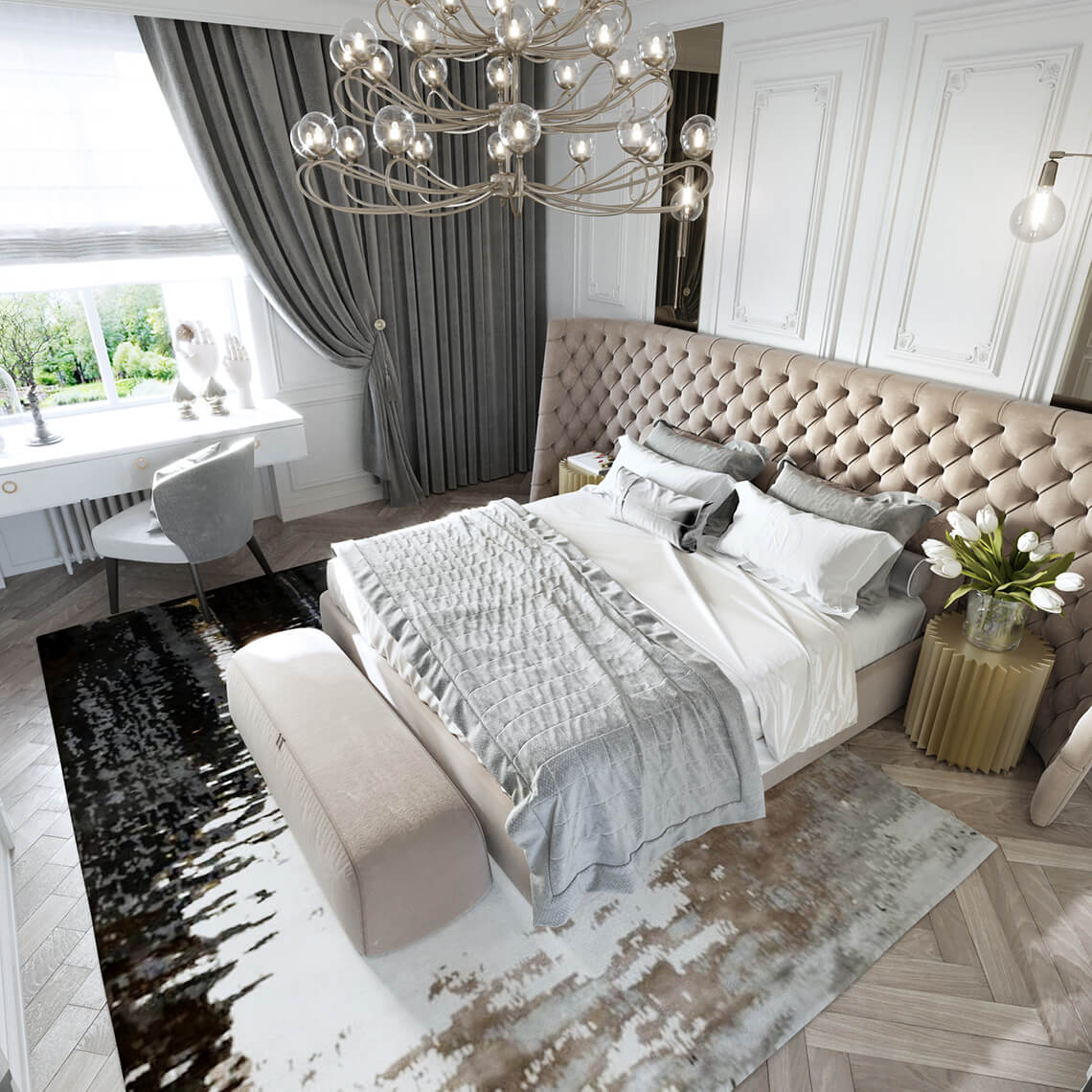 Апартаменты в неоклассике