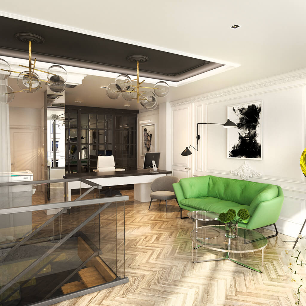 Офис интерьерной студии «Выбор-дизайн»